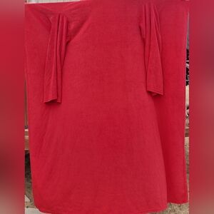 ❤️FLEECE ROBE/BLANKET. Approximately 57" × 70". Size OS